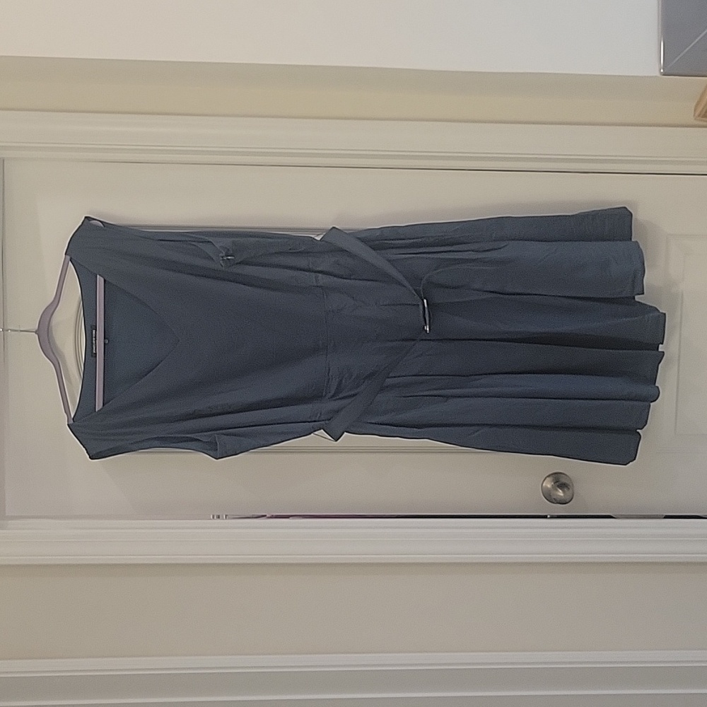 Jones New York Pleated Dress with Belt 24W